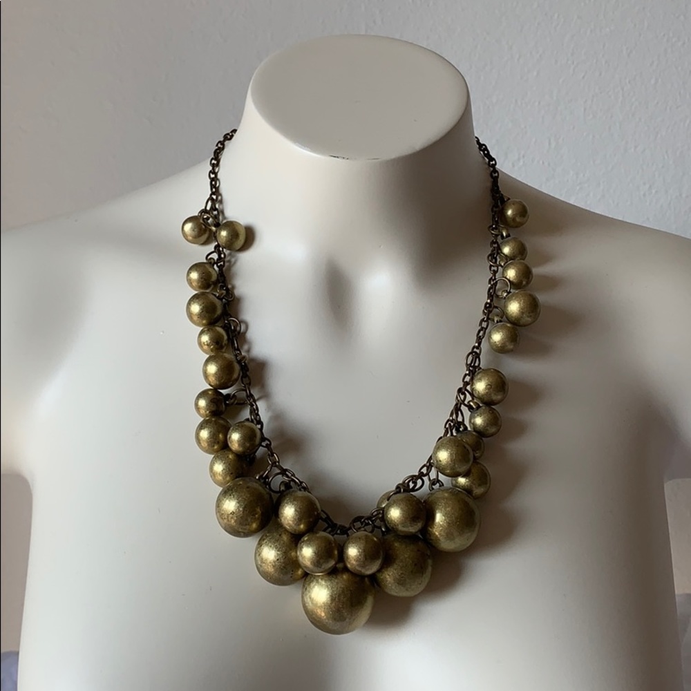 Gold Bauble Necklace